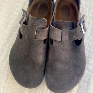 Men’s Chocolate Brown Suede London Birkenstocks